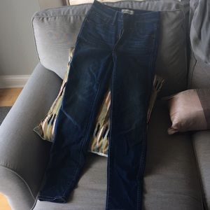 Madewell 10inch high rise skinny jeans